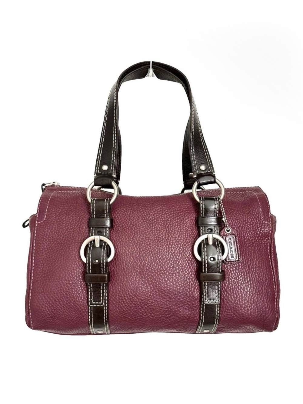 Coach Vintage F10887 Chelsea Zip Buckle Leather